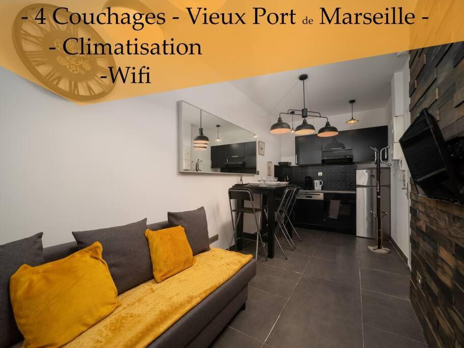 *Appartement Climatise Au Coeur Du Vieux Port* Marselha Exterior foto
